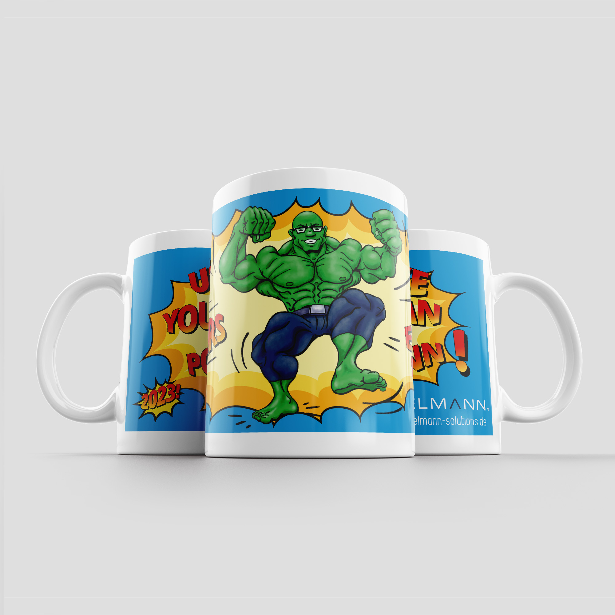 Edelmann Tasse: Hulk Motiv 